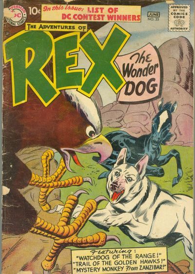The Adventures of Rex the Wonder Dog #33 Comic