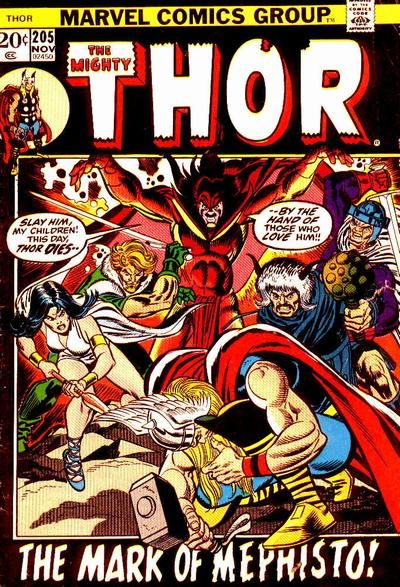 Thor #205 Comic