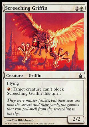 Screeching Griffin (Ravnica: City of Guilds) Trading Card