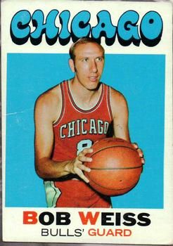 Bob Weiss 1971 Topps #128 Sports Card