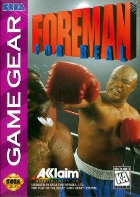 Foreman For Real Video Game