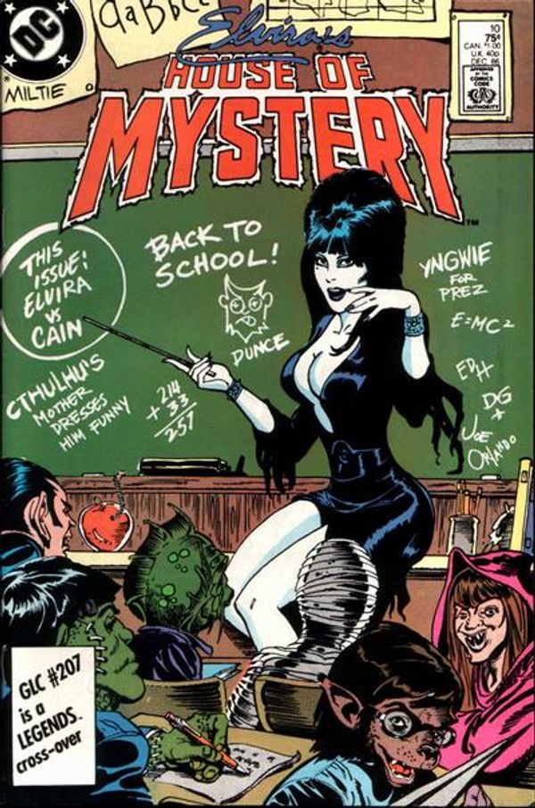 Elvira's House of Mystery #10