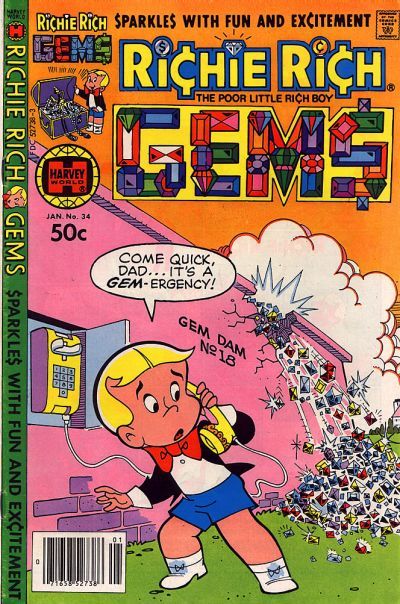 Richie Rich Gems #34 Comic