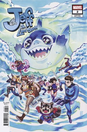 Jeff The Land Shark #2 (Rian Gonzales Variant)