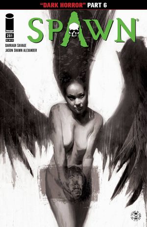Spawn #281 (Cover B B&w Alexander)