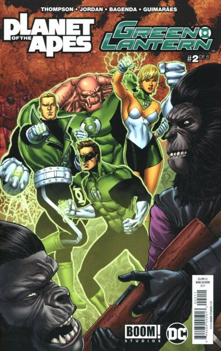 Planet of the Apes / Green Lantern #2 Comic