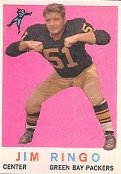 Jim Ringo 1959 Topps #75 Sports Card