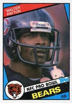 Walter Payton 1984 Topps #228 Sports Card