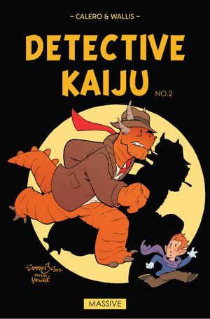 Detective Kaiju #2 (Cvr B Jon Sommariva Tin Tin Homage Variant)