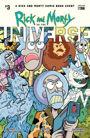 Rick And Morty Vs The Universe #3 (Cvr E Inc 1:50 Jarrett Williams Prime Variant)