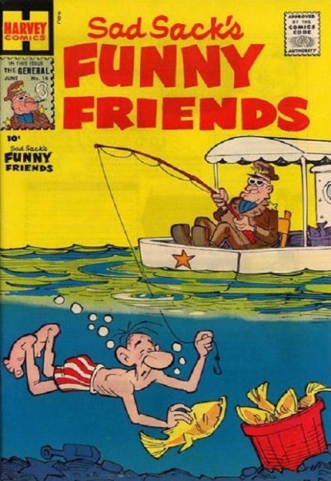 Sad Sack's Funny Friends #16 Comic