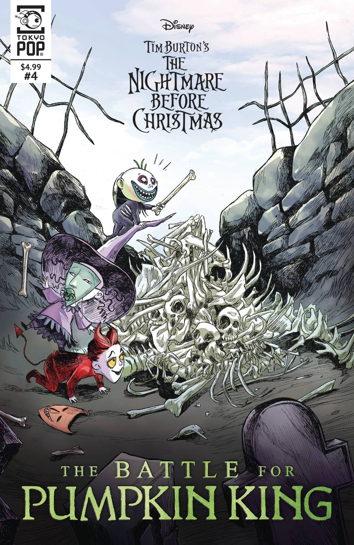 The Nightmare Before Christmas - The Battle For Pumpkin King #4 Comic