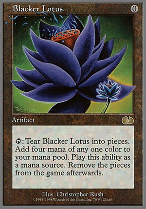 Blacker Lotus (Unglued)