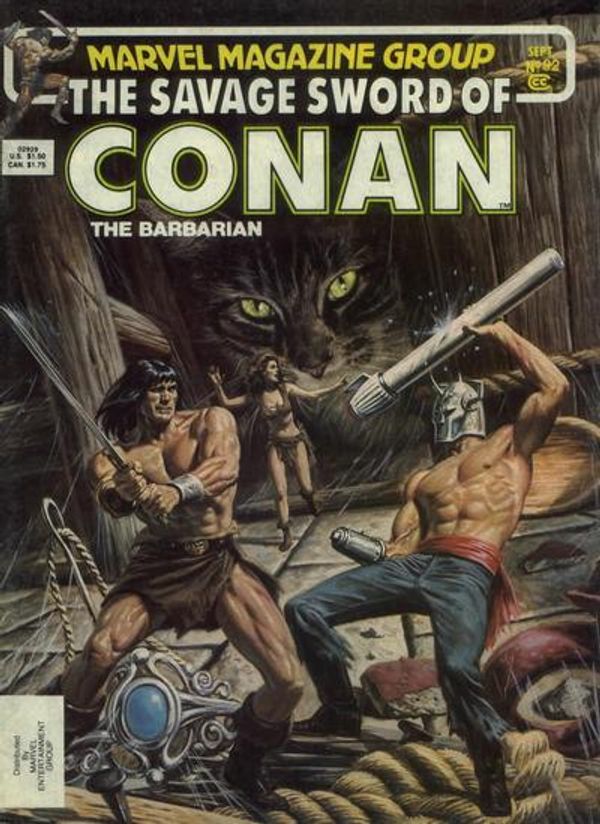 The Savage Sword of Conan #92