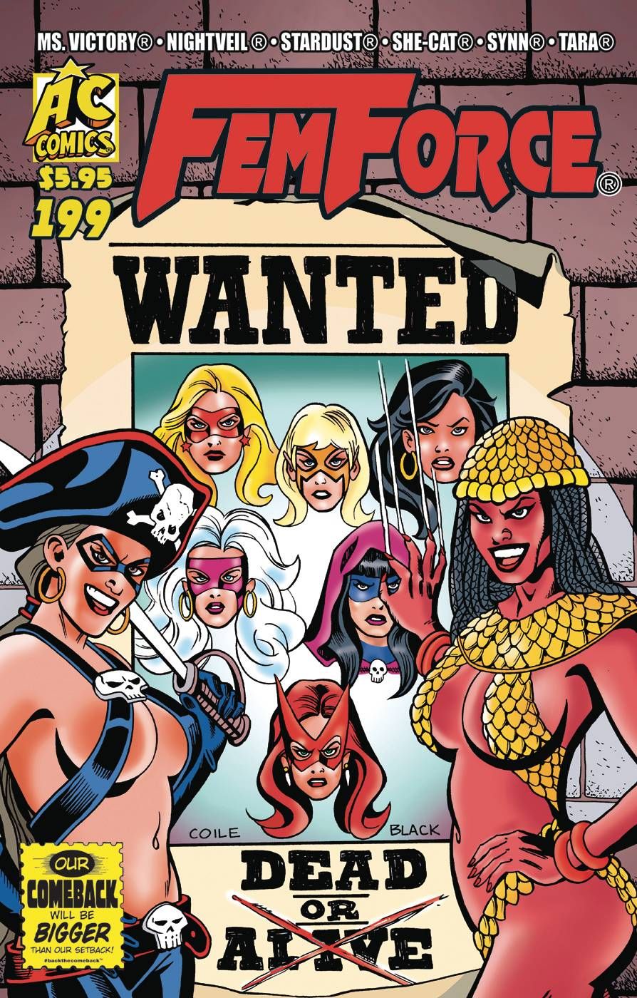 Femforce #199 Comic