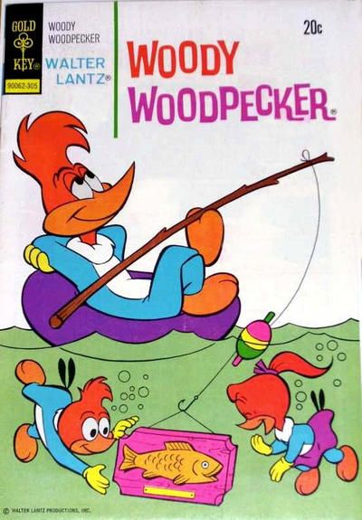 Walter Lantz Woody Woodpecker #129 Comic