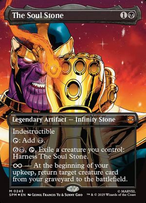 The Soul Stone (Marvel's Spider-Man - Borderless Foil)