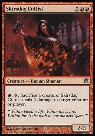 Skirsdag Cultist (Innistrad) Trading Card