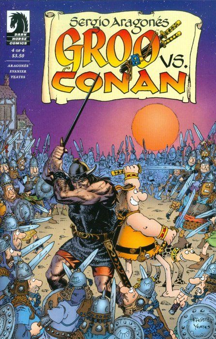 Groo vs. Conan #4 Comic