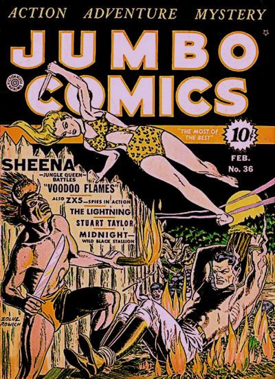 Jumbo Comics #36 Comic