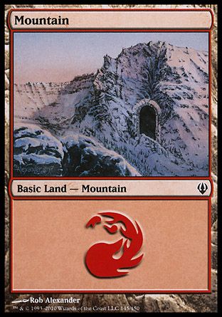 Mountain (Archenemy - decks) Trading Card