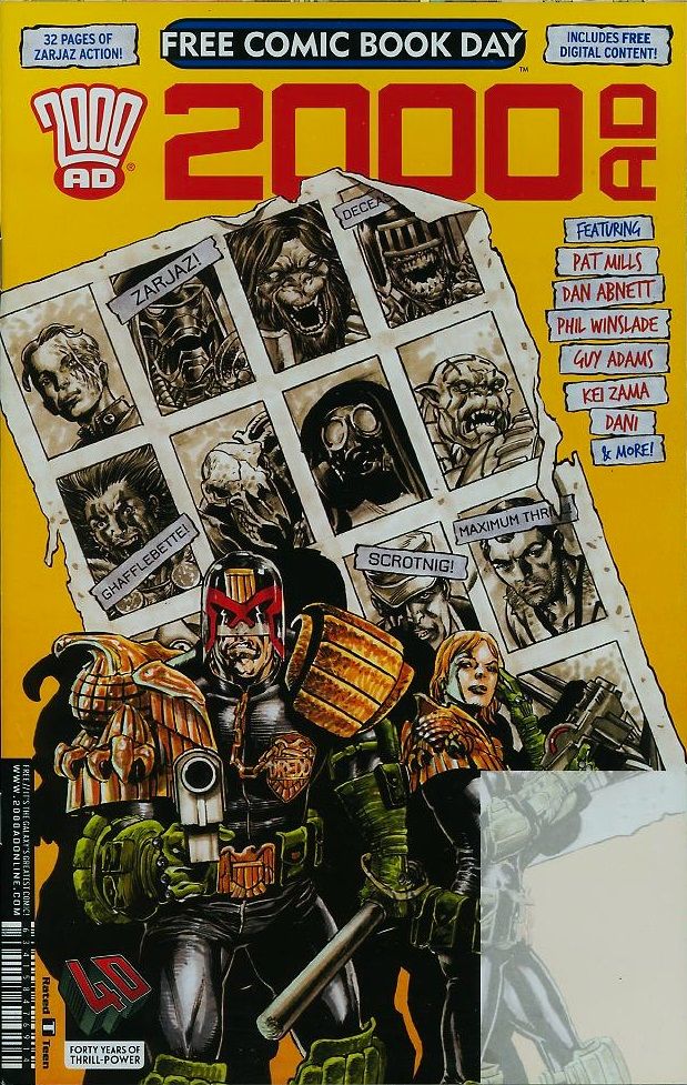 2000 A.D. Free Comic Book Day Comic