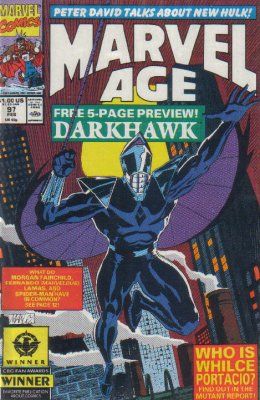 Marvel Age #97 Comic