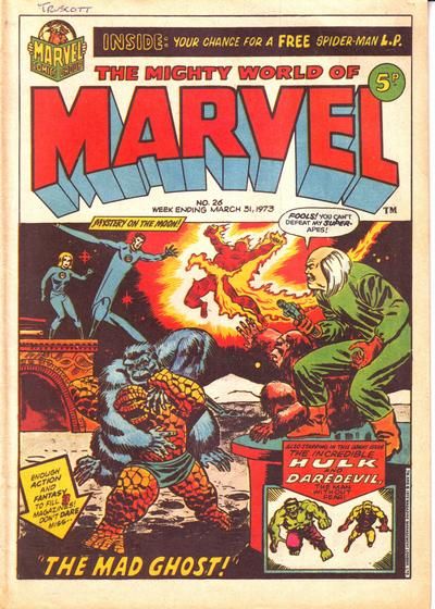 Mighty World of Marvel, The #26 Comic