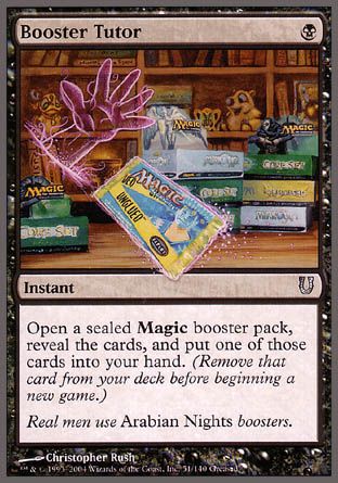 Booster Tutor (Unhinged) Trading Card