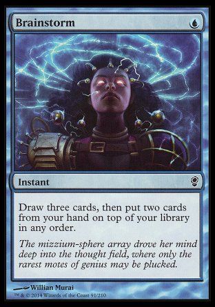 Brainstorm (Conspiracy) Trading Card