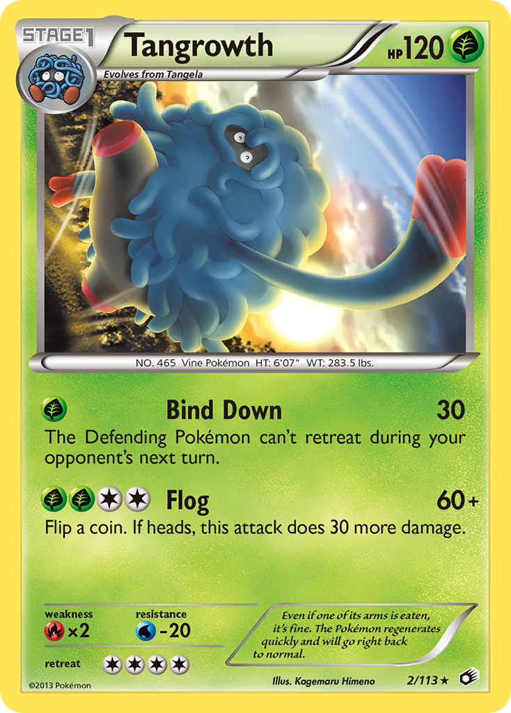 Tangrowth (2/113) - Legendary Treasures Pokémon Card