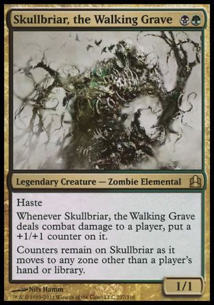 Skullbriar, the Walking Grave (MTG Commander) Trading Card