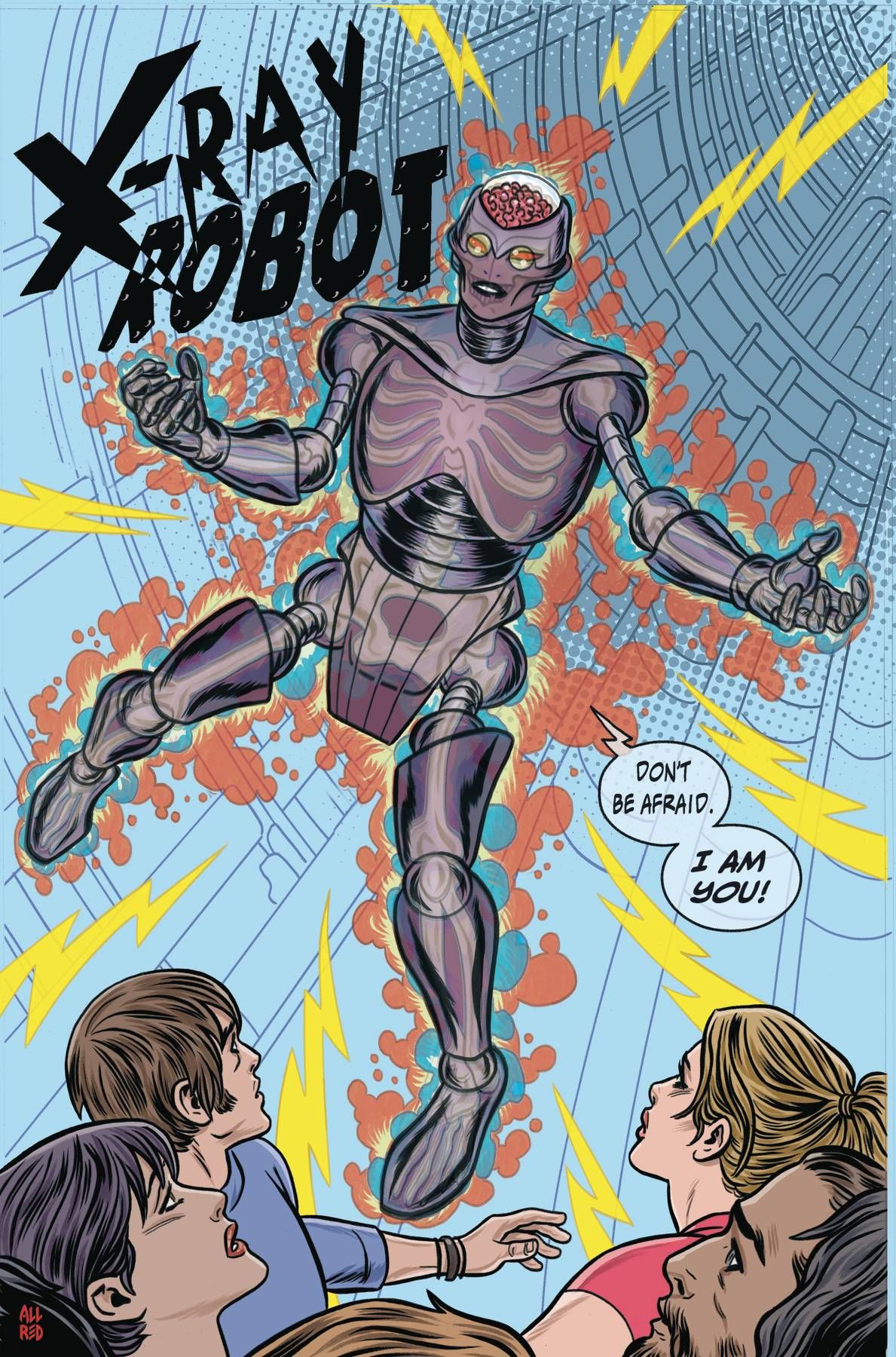 X-Ray Robot #4 Comic