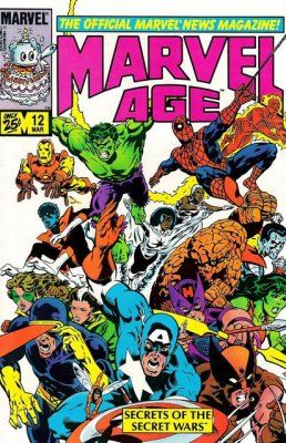 Marvel Age #12 Comic