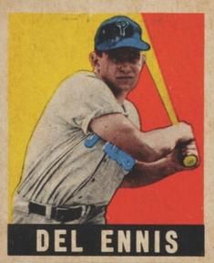 Del Ennis 1948 Leaf #49 Sports Card