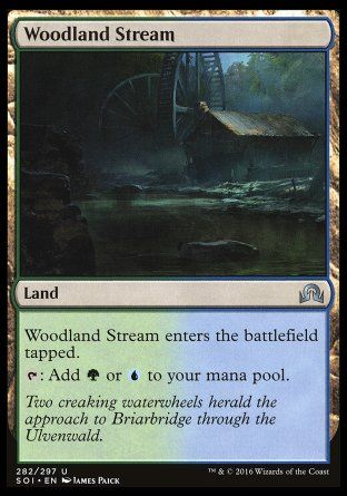 Woodland Stream (Shadows over Innistrad) Trading Card