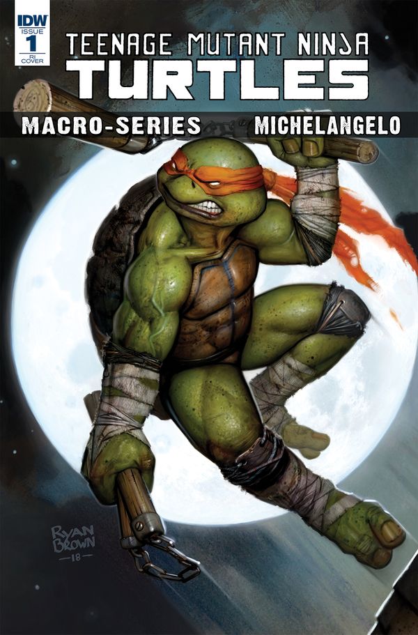Teenage Mutant Ninja Turtles Macro-Series #2 (10 Copy Cover Brown)