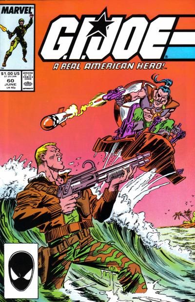 G.I. Joe, A Real American Hero #60 Comic