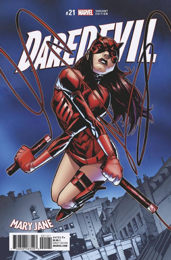 Daredevil #21 (Ramos Mary Jane Variant)
