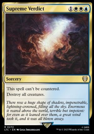 Supreme Verdict (The Lord of the Rings Commander Decks)