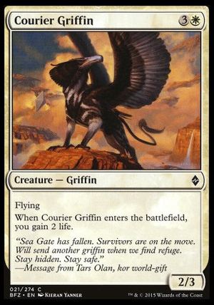 Courier Griffin (Battle for Zendikar)