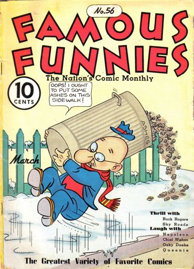 Famous Funnies #56 Comic
