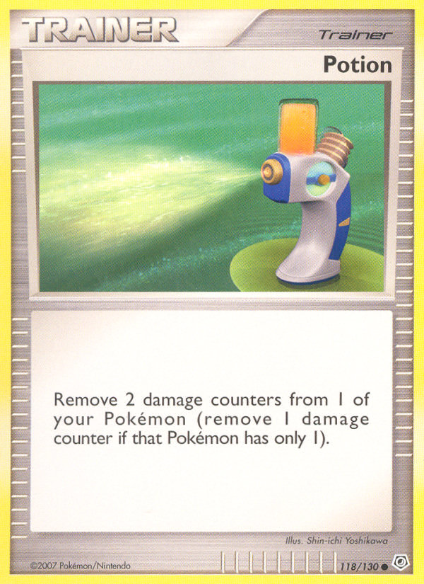 Potion (Trainer: Item) (118/130) - Diamond & Pearl Pokémon Card