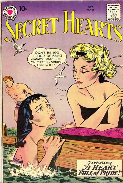 Secret Hearts #58 Comic