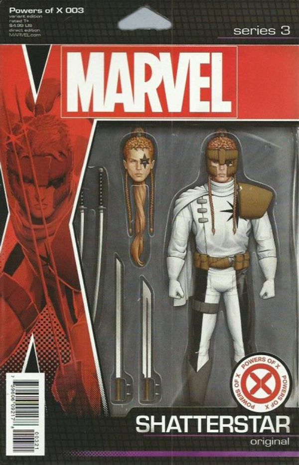 Powers of X #3 (Christopher Action Figure Variant)
