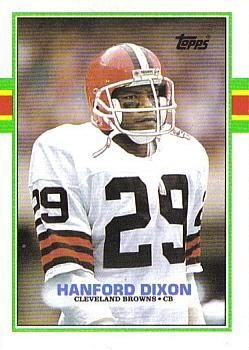 Hanford Dixon 1989 Topps #145 Sports Card
