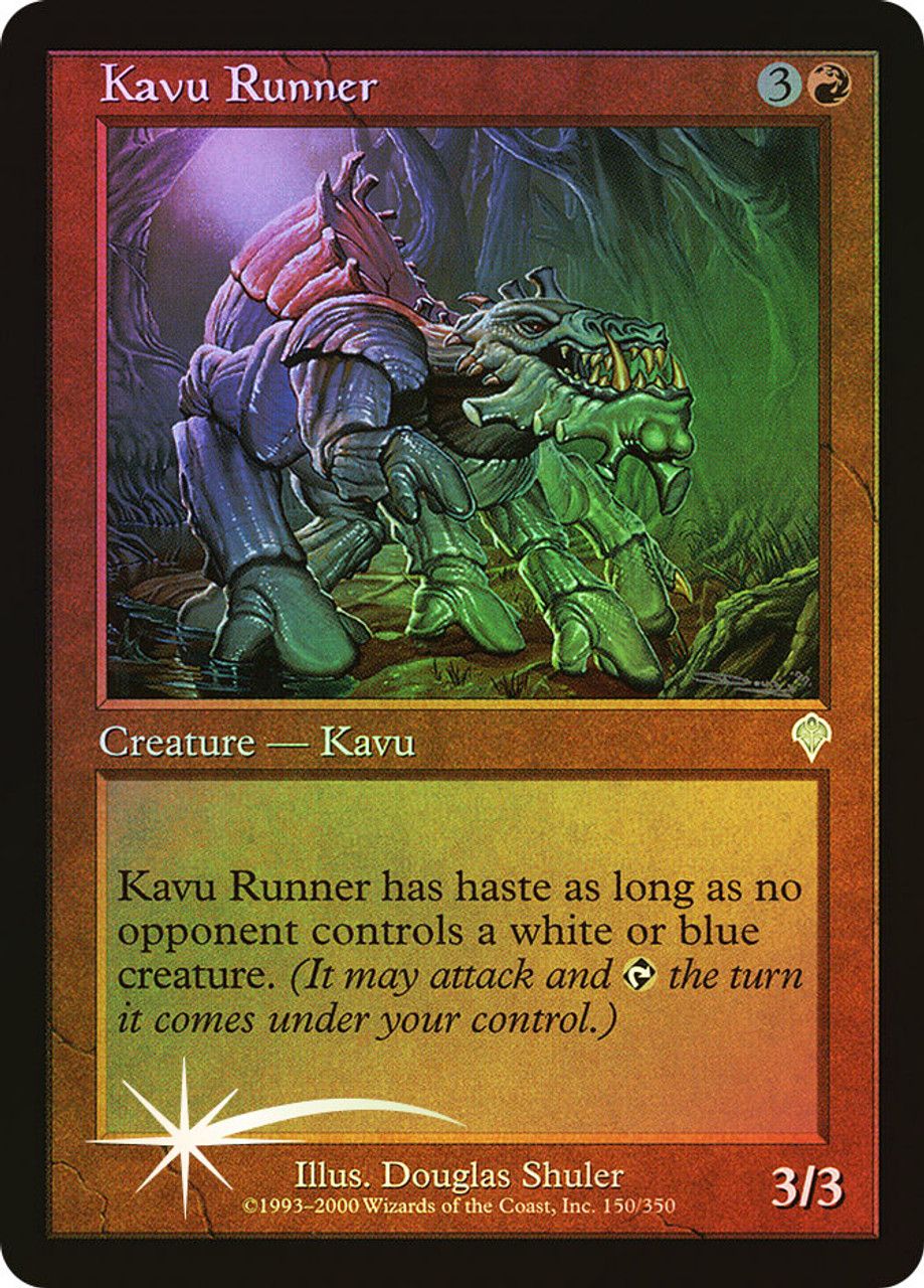 Kavu Runner (Invasion - Foil) Trading Card