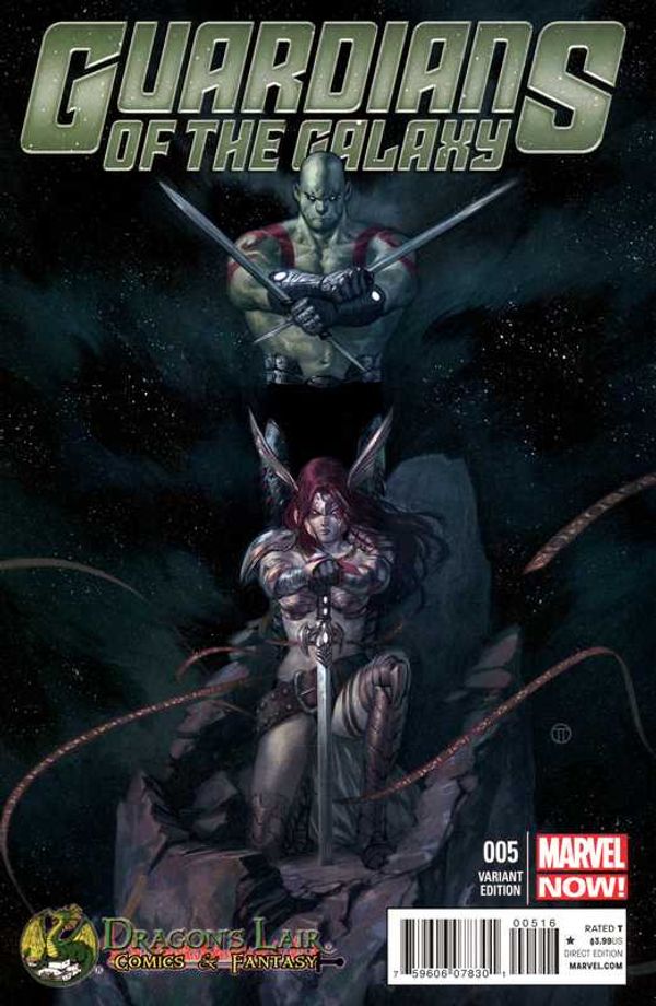 Guardians of the Galaxy #5 (Dragon's Lair Comics & Fantasy Edition)