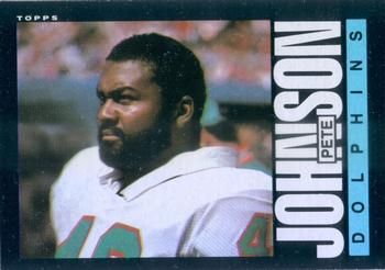 Pete Johnson 1985 Topps #313 Sports Card