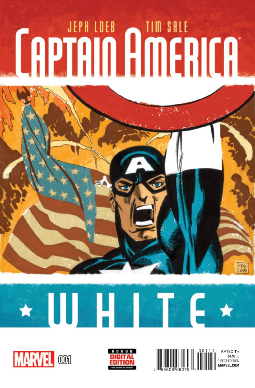 Captain America White #1 Comic